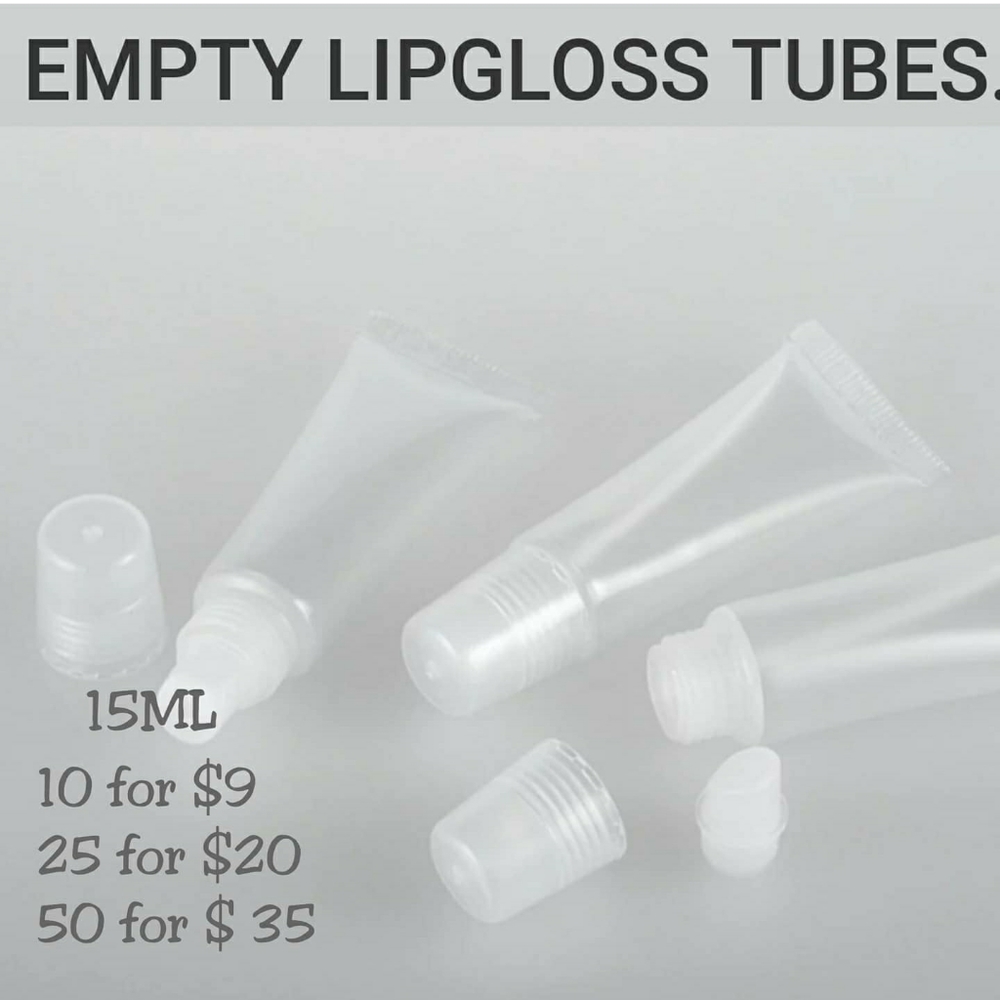 EMPTY LIPGLOSS TUBES